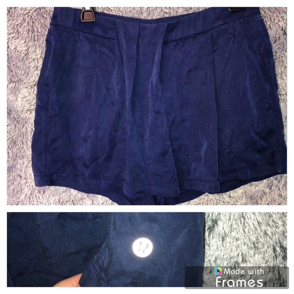 lululemon athletica Pants - Lululemon Navy Shorts